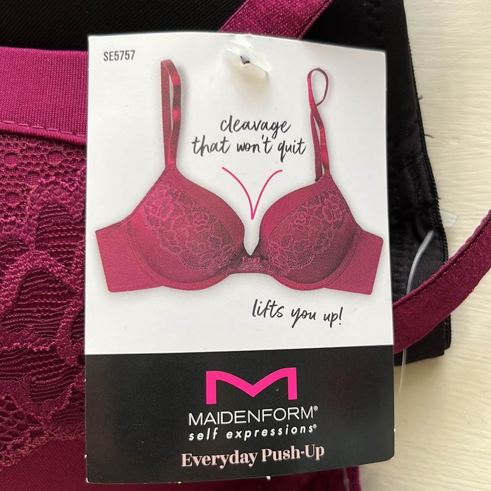 Bundle Maidenform Self Expressions Every Day Push… - image 5